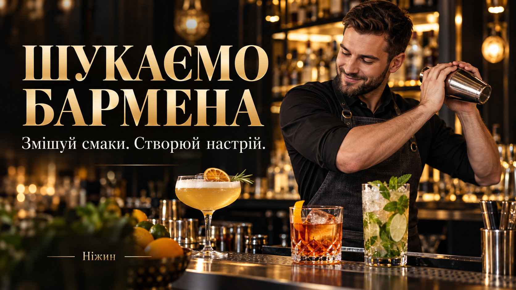 Бармен у Le Grand 🍸